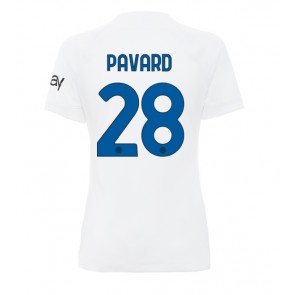 Lacne Ženy Futbalové dres Inter Milan Benjamin Pavard #28 2023-24 Krátky Rukáv - Preč